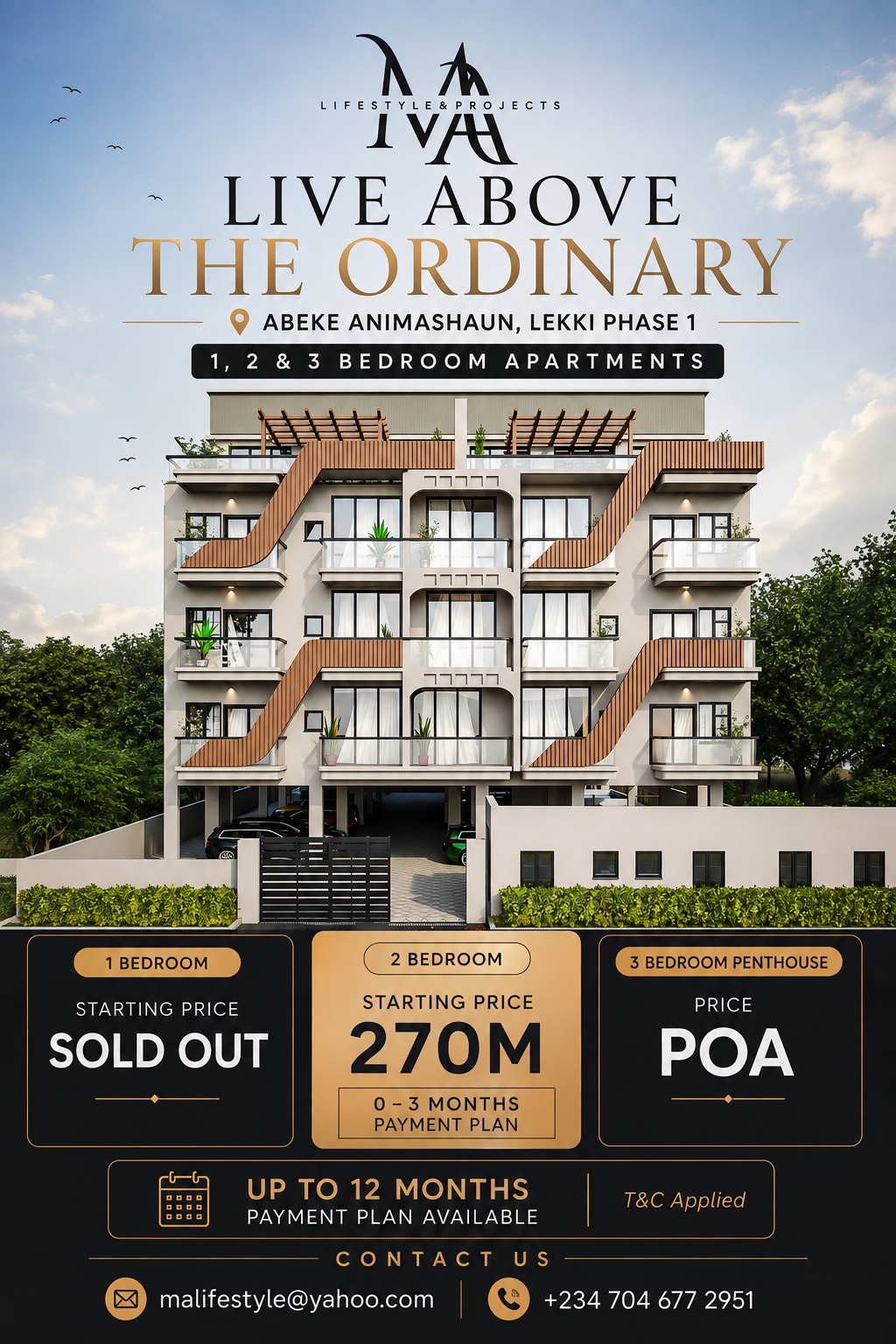 Maison D’Eko II Residence 22 at 11A Abeke Animashaun, Lekki Phase 1